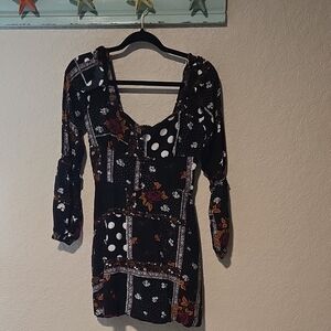 For Love & Lemons Patchwork Dress